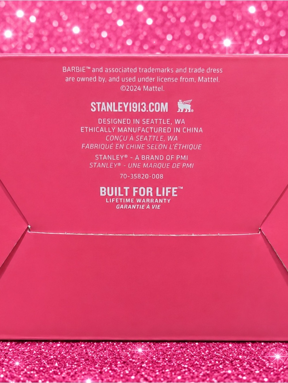 Stanley Barbie Hot Pink 40oz NIB - Picture 5 of 5